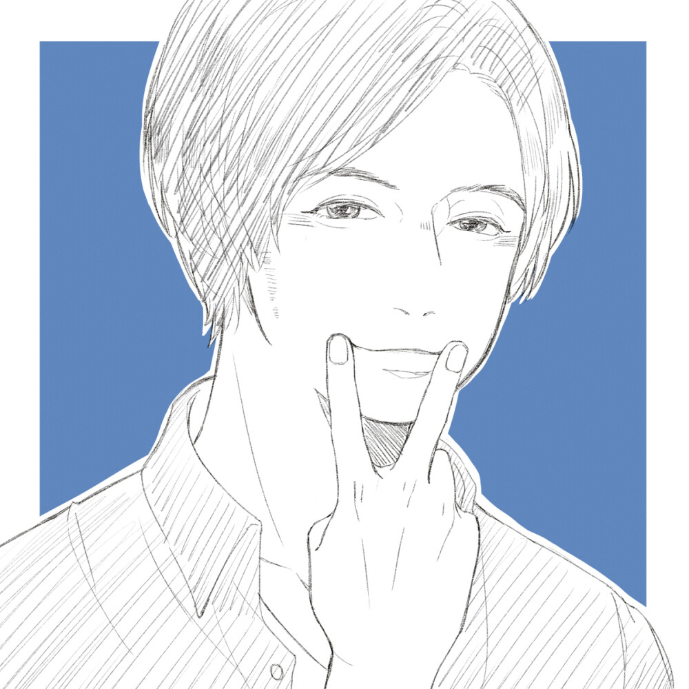 插画 手绘 kinki kids