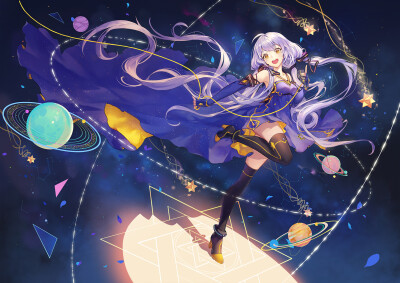 星尘 绘师：Criin 本作品pixiv id=64382429