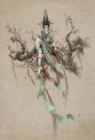 古韵美 插画师：李一帆