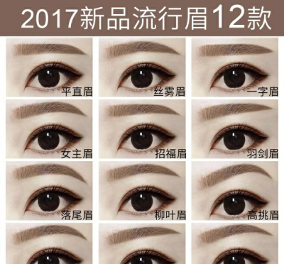 眉型