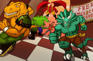 《星际恐龙》是美国出品的52集动画片，讲述了距今六千五百万年前的远古时代，大大小小的恐龙正在当时翠绿潮湿的地球上漫步。通过虫洞穿越到21世纪，并通过DNA结合获取知识而成为智慧的恐龙们与敌人的搏斗拯救人类 维护世界和平与秩序的故事。