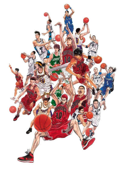 《灌篮高手》是日本漫画家井上雄彦以高中篮球为题材的少年漫画，在《周刊少年JUMP》1990年42号至1996年27号上连载，单行本在17个国家和地区发行。与《足球小将》和《棒球英豪》合称为日本运动漫画三大巅峰之作。1995…
