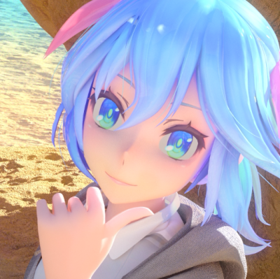 二次元动漫女头像 mmd