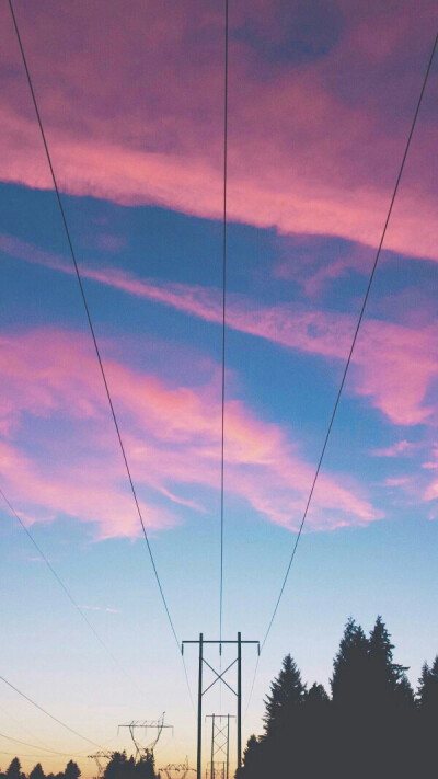 『壁纸』风景系列×粉色系 喜欢点赞cr.微博