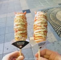 韩国街头热卖的MONSTER HOT DOG 芝士热狗 ​​​​