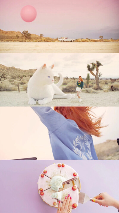 拼接 壁纸 清新