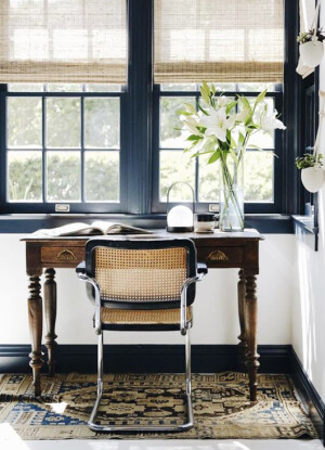 vintage modern office area. / sfgirlbybay