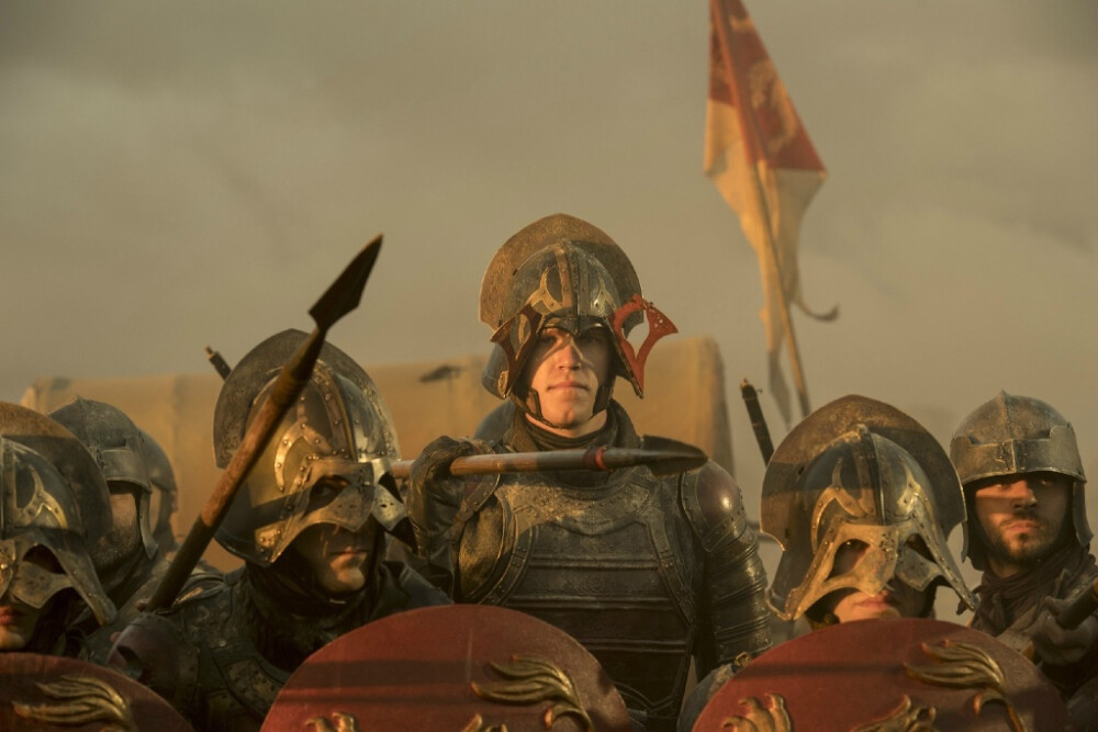 权力的游戏 第七季高清剧照 兰尼斯特家军队的铠甲细看真的昂贵!