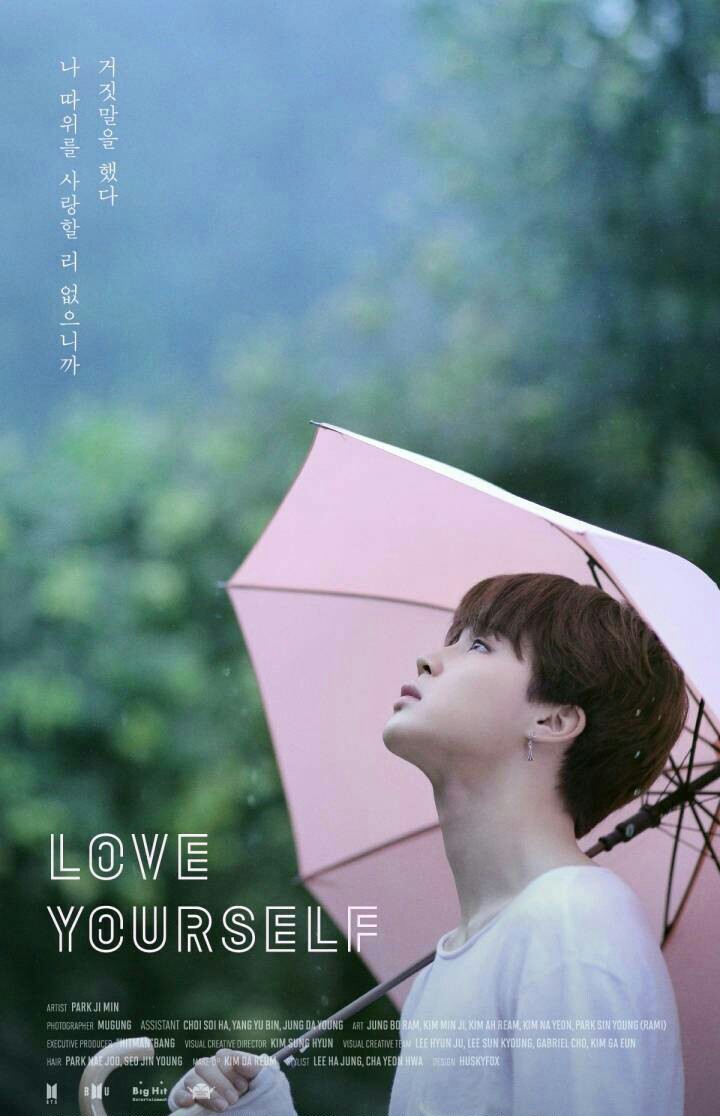 防弹love yourself 回归海报