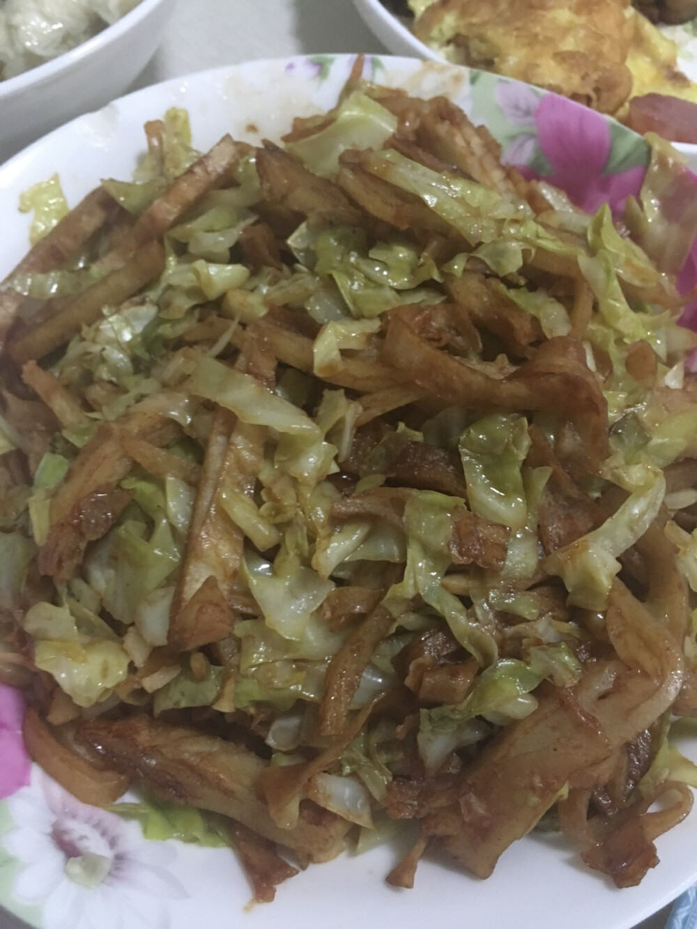 喜欢菜多的炒饼