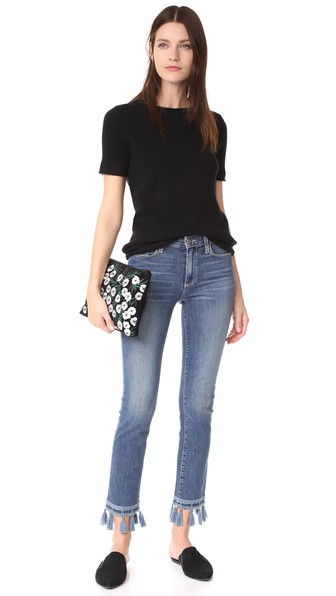 PAIGE Jacqueline 直脚牛仔裤