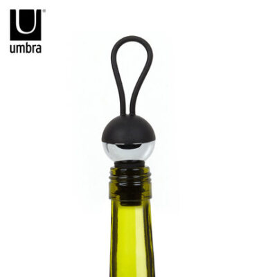 加拿大 umbra 球形酒瓶塞金属树脂红酒瓶塞子创意葡萄酒塞
