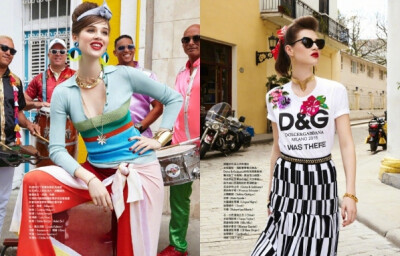 Vogue Taiwan June 2017 : Cuban Carnival” 热艳古巴，来源七丽时尚