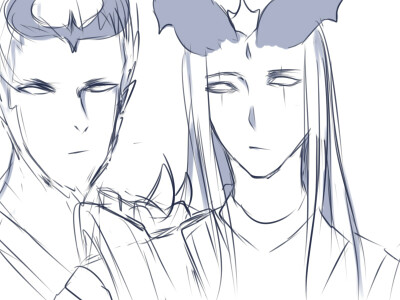 摸鱼
无眼珠二人组