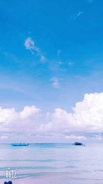 海浪沙滩和我和风