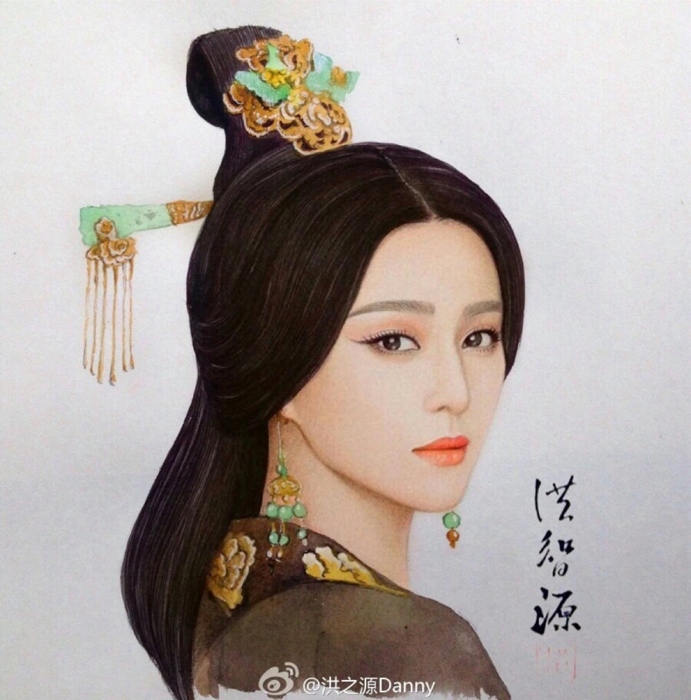 明星彩绘