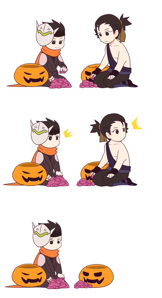 HANGEN 半藏 源氏_万圣节