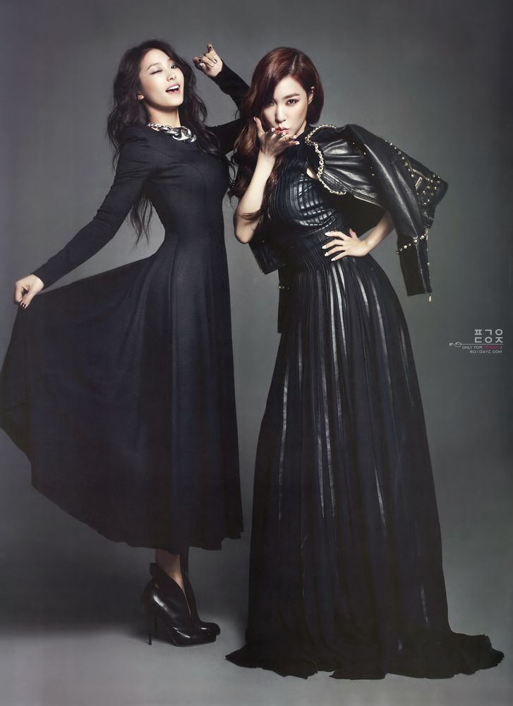 Harpers Bazaar 2014年01月号 黄美英 Tiffany 尹宝拉 Bora