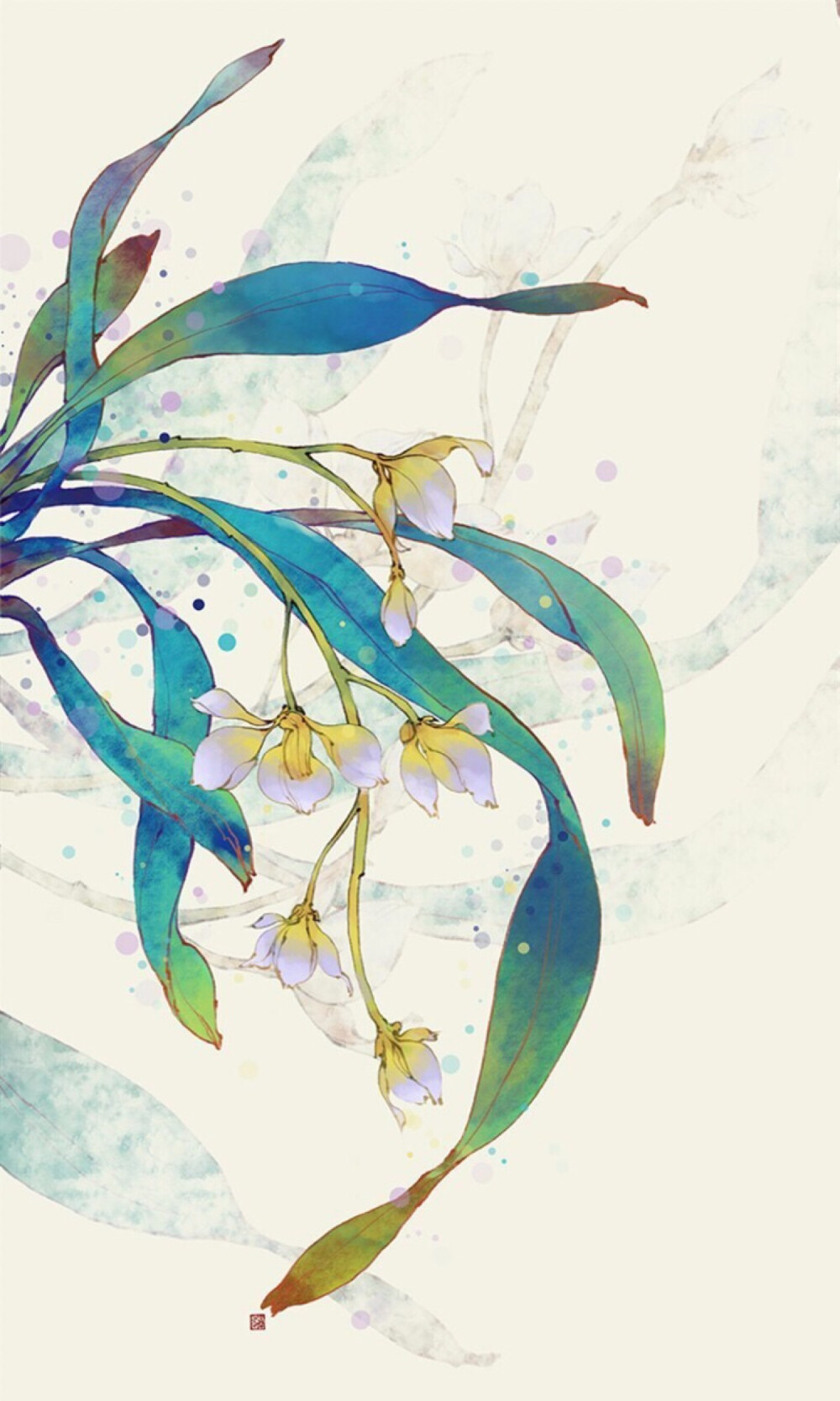 兰花- 堆糖,美图壁纸兴趣社区