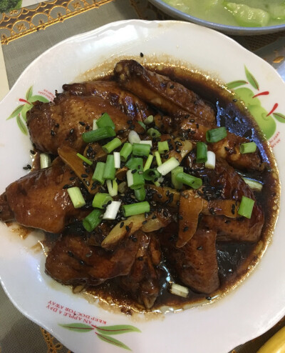 可乐鸡翅 味道还可以