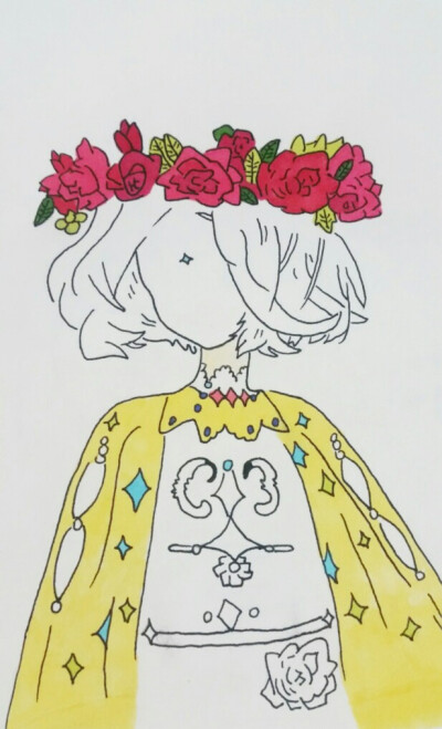 rose girl.②