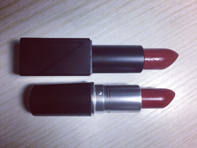 nars mona vs mac chili （后者更偏红）