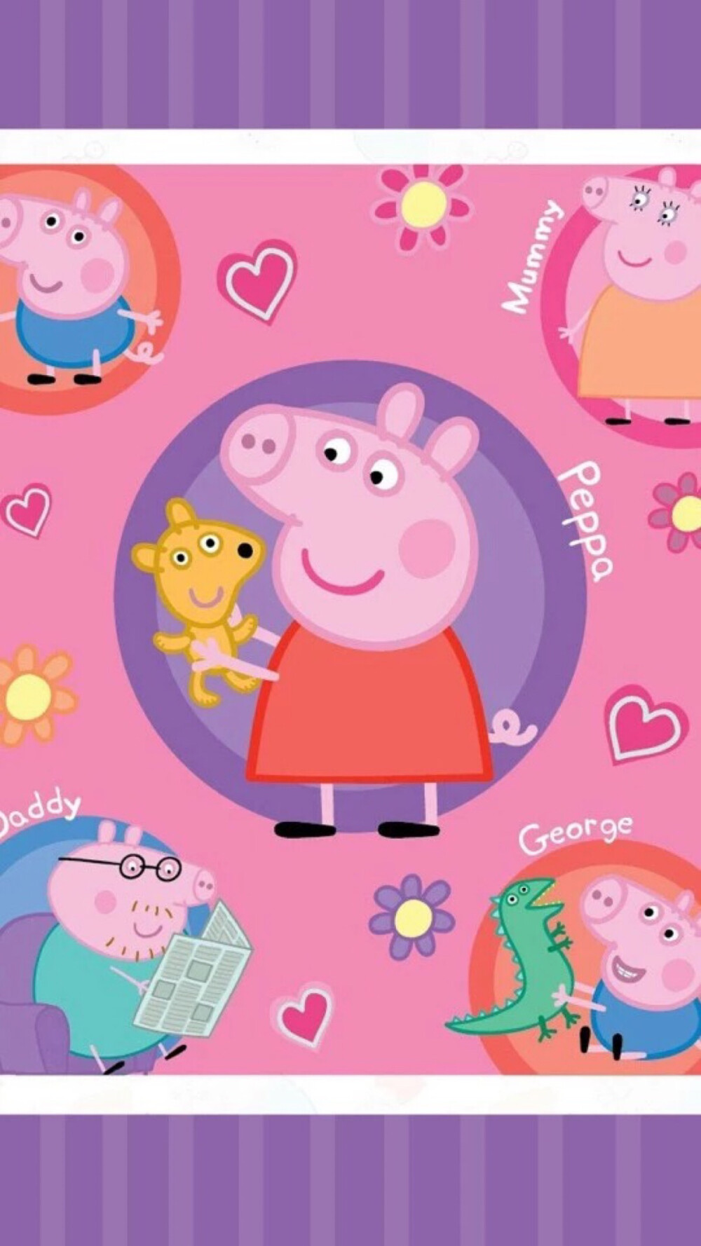 iPhone 壁纸 小猪佩琪 peppa pig