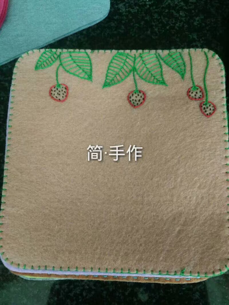 不织布双层杯垫