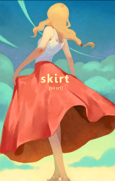 百词斩 锁屏 壁纸 skirt