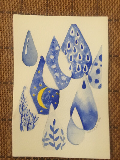 一滴一滴都是眼泪