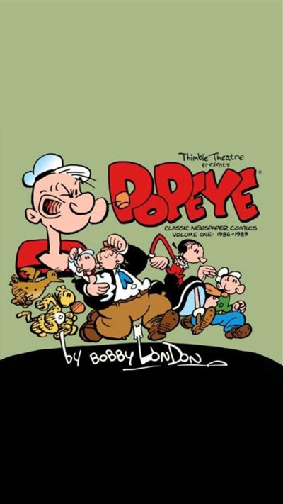 iPhone 壁纸 大力水手 popeye