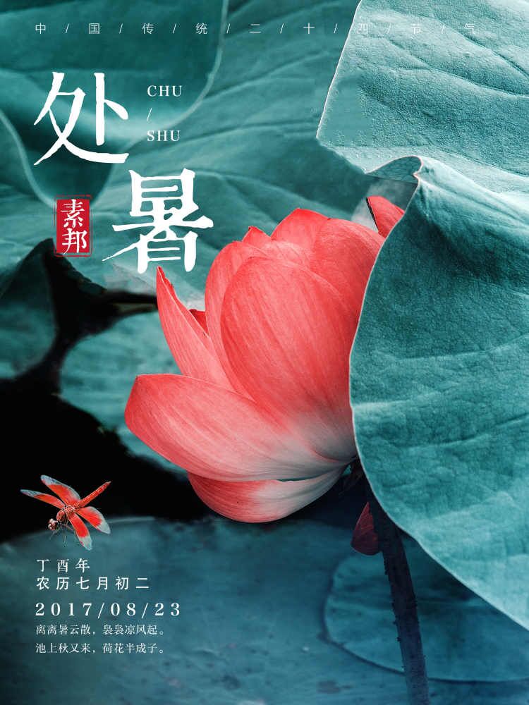 【素邦生活】
8月23日 —— 处暑