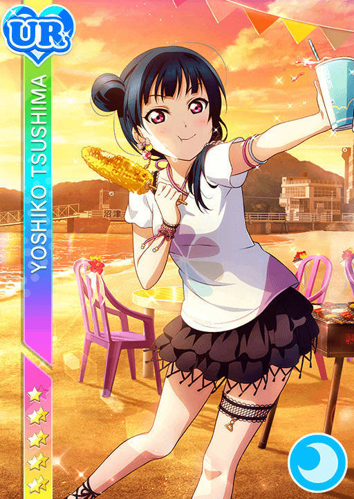 lovelivesunshine Aqours 海滩未觉醒 津岛善子 八月 2017