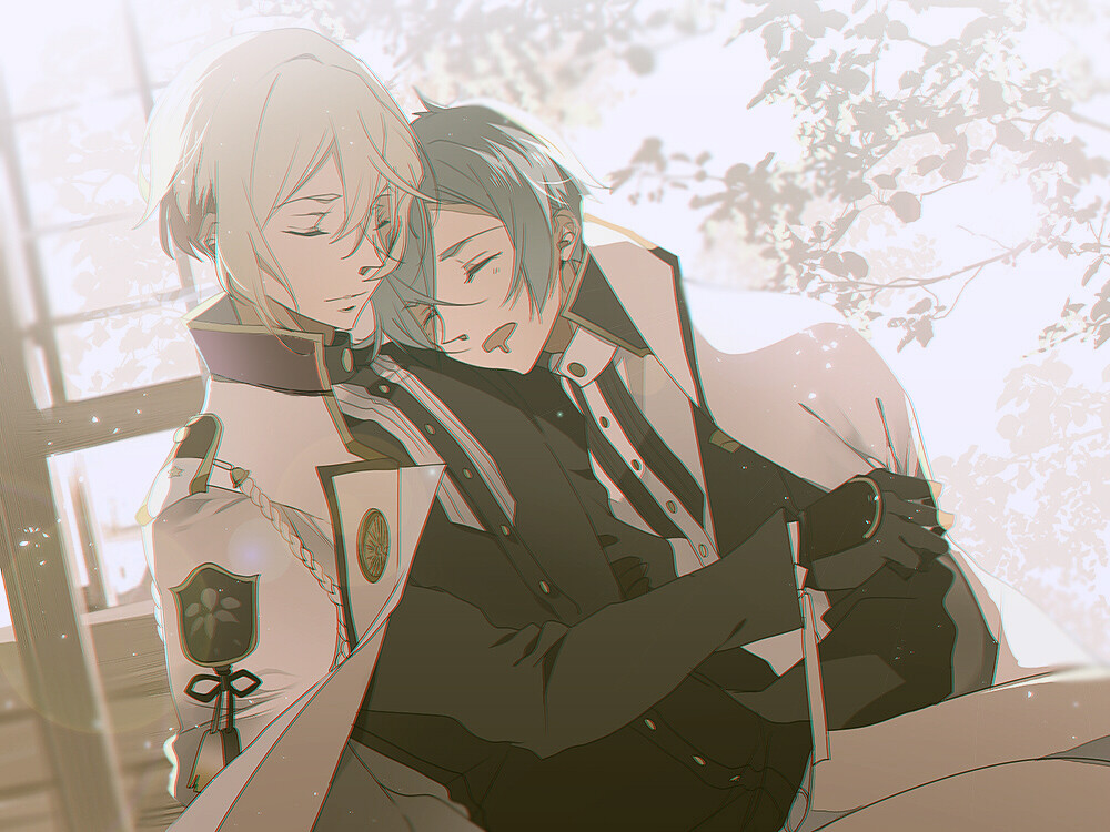 p站画师 モノ 67676767作品【侵删致歉】 髭切 膝丸