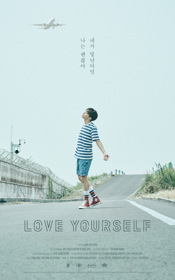 要回归了！
love yourself
郑号锡