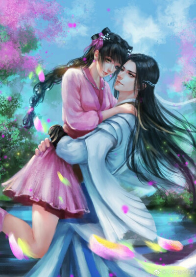 动漫《少年锦衣卫》朱延婍(九公主)&段云，云九cp❤古风动漫-云九同人漫画