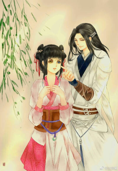 动漫《少年锦衣卫》朱延婍(九公主)&段云，云九cp❤古风动漫-云九同人漫画