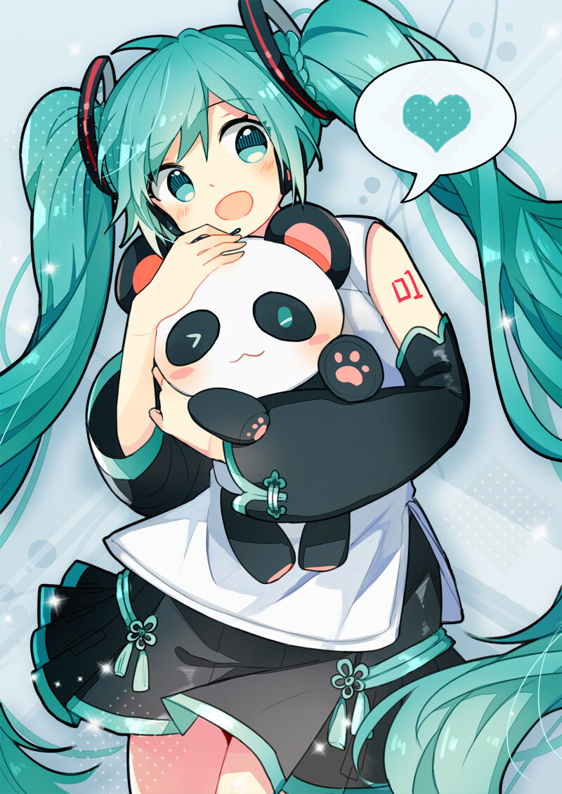 初音未来 绘师：瘋狐 本作品pixiv id=64587637