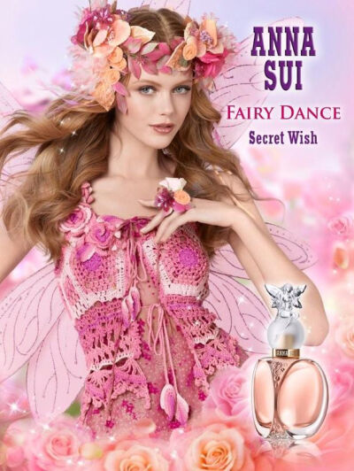 Frida Gustavsson 弗丽达·古斯塔夫松安娜苏(anna sui) fairy dance secret wish 漫舞精灵 女士淡香水