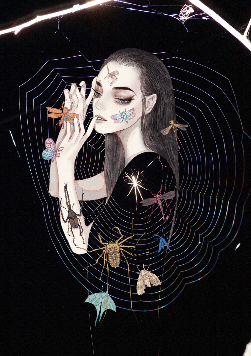 《粘人》 作者：芜意