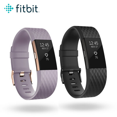 Fitbit Charge2运动健身睡眠心率 计步蓝牙 