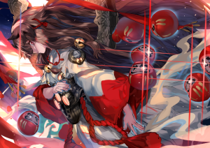 「二次元 少女」动漫 插画 原创 手绘 Pixiv 神代梦华谭[侵删]【id=64517506 畫師：RAN】