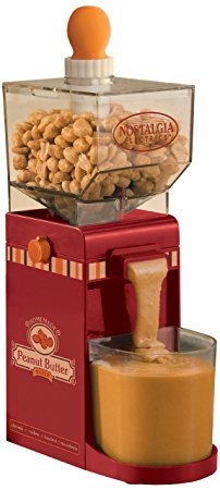 Nostalgia Electrics NBM400 Electric Peanut Butter Maker
Nostalgia Electrics NBM400自制花生酱机 Electric Peanut Butter Maker
海淘到手价￥260.00
国内无货
去海淘 https://www.amazon.com/gp/product/B002JAO5YQ?tag=douban031-20
Nostalgia Electrics家的东西真的是又萌又实用啊！！！