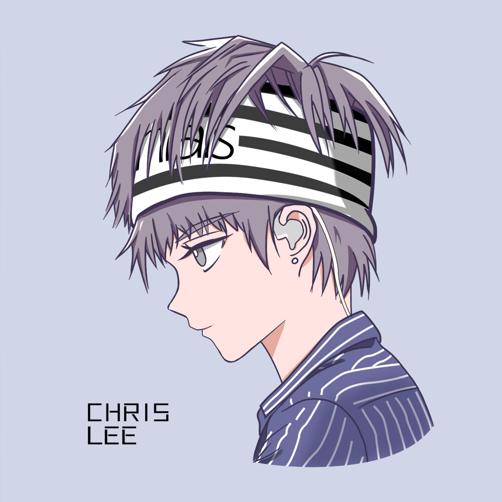 李宇春漫画手绘头像