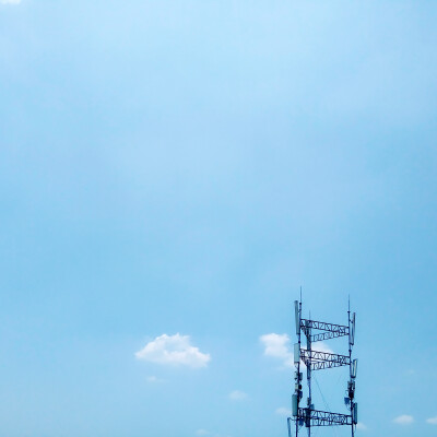 天空 蓝天 手机拍摄 无滤镜
