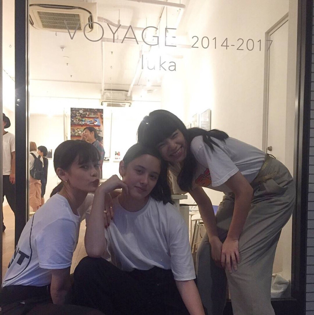 #琉花luka# luka个人写真展「VOYAGE 2014?2017」 ???小松菜奈 emma