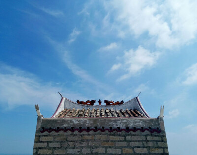 风景 天空 寺庙