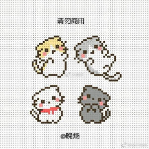 拼拼豆豆（图源自水印）