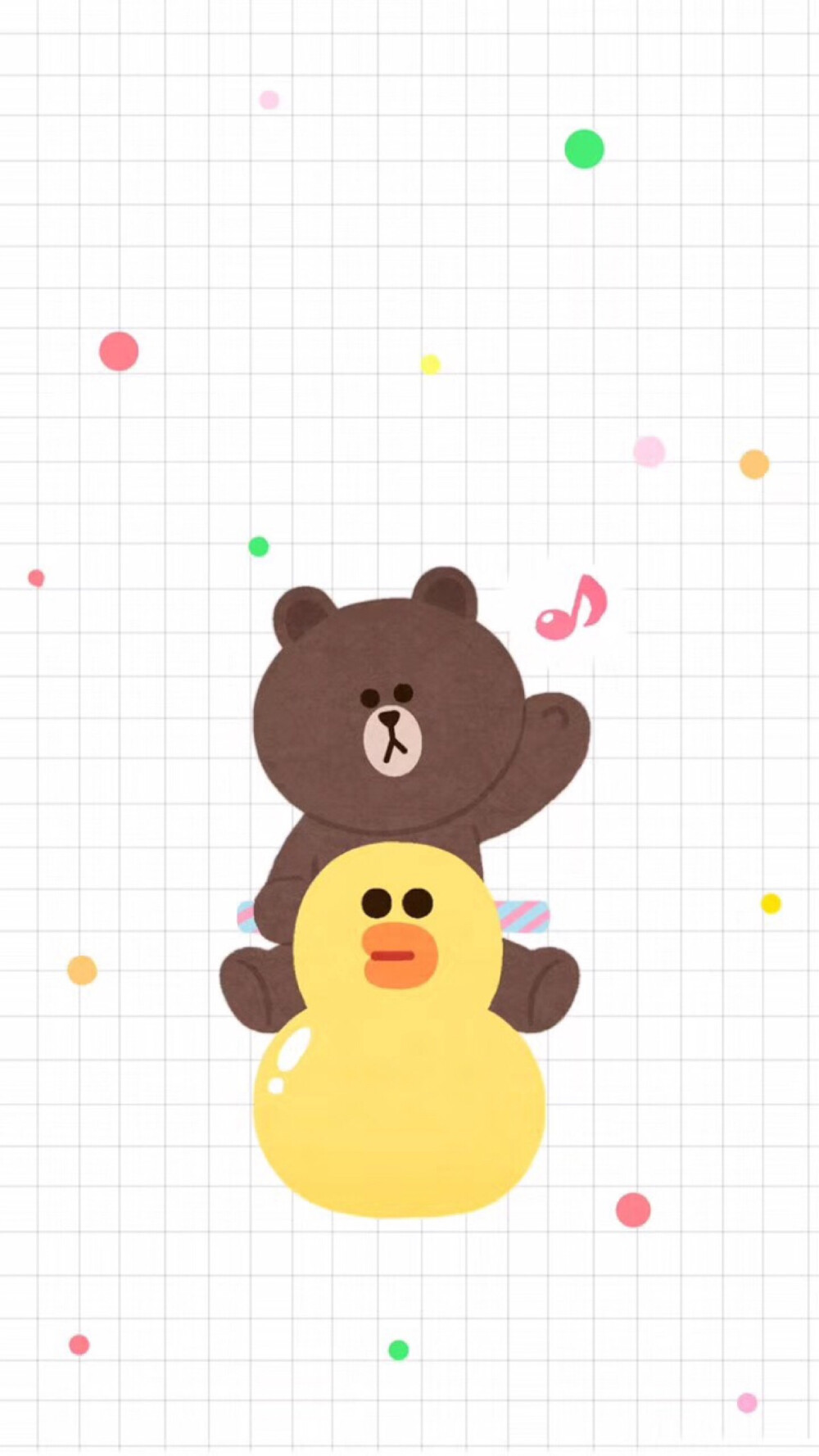 linefriend 布朗 可妮 壁纸