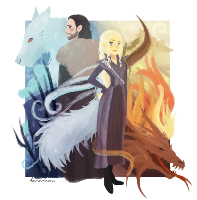 权力的游戏 jonerys